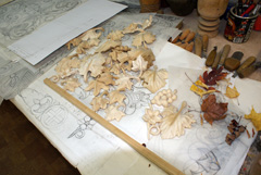 В мастерской художника. Увеличить изображение. Размер файла: 483,93 Kb [800X536]