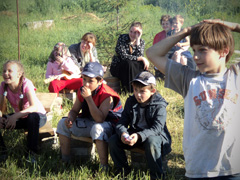 "Наша смена" при Боровецком храме. Увеличить изображение. Размер файла: 280,08 Kb [800X600]