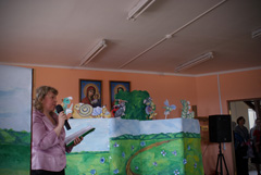 Детский пасхальный спектакль.Увеличить изображение. Размер файла: 139,22 Kb [800X536]