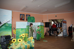 Детский пасхальный спектакль.Увеличить изображение. Размер файла: 179,54 Kb [800X536]