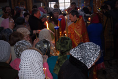 Благодатный огонь в Набережных Челнах. Увеличить изображение. Размер файла: 173,79 Kb [800X536]