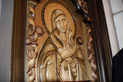 Архиерейское богослужение в храме Серафима Саровского. Увеличить изображение. Размер файла: 228169,91 Kb [800X536]