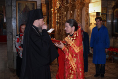 Посещение архиерея Свято-Вознесенского собора. Увеличить изображение. Размер файла: 193,59 Kb [800X536]