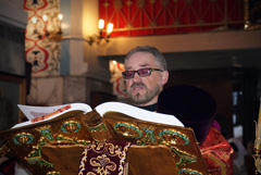 Архиерейское служение в Свято-Вознесенском храме. Увеличить изображение. Размер файла: 185,08 Kb [800X536]