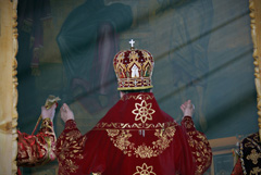 Архиерейское служение в Свято-Вознесенском храме. Увеличить изображение. Размер файла: 176,3 Kb [800X536]