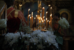 Архиерейское служение в Свято-Вознесенском храме. Увеличить изображение. Размер файла: 154,04 Kb [800X536]