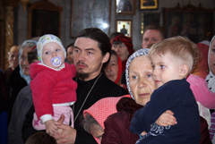 Архиерейское служение в Свято-Вознесенском храме. Увеличить изображение. Размер файла: 168,76 Kb [800X536]