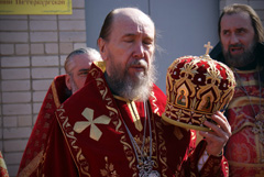 Архиерейское служение в Свято-Вознесенском храме. Увеличить изображение. Размер файла: 192,33 Kb [800X536]