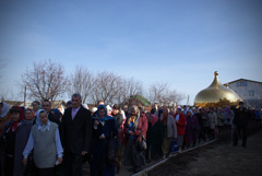 Архиерейское служение в Свято-Вознесенском храме. Увеличить изображение. Размер файла: 152,32 Kb [800X536]