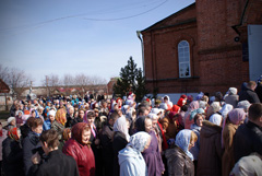Архиерейское служение в Свято-Вознесенском храме. Увеличить изображение. Размер файла: 225,39 Kb [800X536]