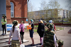 Концерт по случаю празднования Дня Победы. Увеличить изображение. Размер файла: 293,53 Kb [800X536]