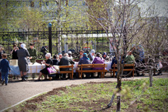 Концерт по случаю празднования Дня Победы. Увеличить изображение. Размер файла: 380,63 Kb [800X536]