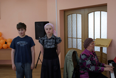 Заключительный концерт в воскресной школе. Увеличить изображение. Размер файла: 147,29 Kb [800X536]