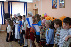 Заключительный концерт в воскресной школе. Увеличить изображение. Размер файла: 192,85 Kb [800X536]