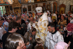 Престольные торжества Архиерейского подворья. Увеличить изображение. Размер файла: 254,43 Kb [800X536]