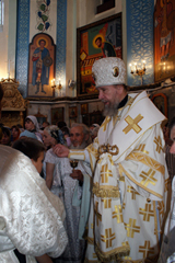 Престольные торжества Архиерейского подворья. Увеличить изображение. Размер файла: 441,82 Kb [800X1195]