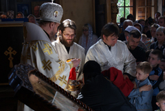 Престольные торжества Архиерейского подворья. Увеличить изображение. Размер файла: 165,87 Kb [800X536]