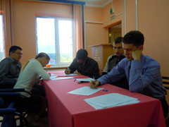 Вступительные испытания прошли в Школе катехизаторов. Увеличить изображение. Размер файла: 383,26 Kb [800X600]