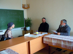 Вступительные испытания прошли в Школе катехизаторов. Увеличить изображение. Размер файла: 407,42 Kb [800X600]