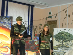 Спектакль театральной студии в Боровецком храме. Увеличить изображение. Размер файла: 182,29 Kb [800X600]