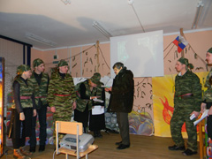 Спектакль театральной студии в Боровецком храме. Увеличить изображение. Размер файла: 196,42 Kb [800X600]