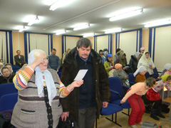 Спектакль театральной студии в Боровецком храме. Увеличить изображение. Размер файла: 187,79 Kb [800X600]