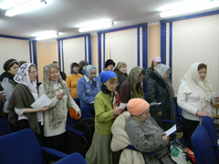 Спектакль театральной студии в Боровецком храме. Увеличить изображение. Размер файла: 165,19 Kb [800X600]