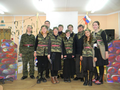 Спектакль театральной студии в Боровецком храме. Увеличить изображение. Размер файла: 193,18 Kb [800X600]