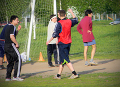 Игра в футбол православной молодежи Челнов. Увеличить изображение. Размер файла: 269,21 Kb [800X579]