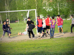 Игра в футбол православной молодежи Челнов. Увеличить изображение. Размер файла: 281,36 Kb [800X600]