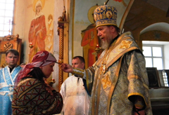 Архиепископ Казанский и Татарстанский посетил Набережные Челны. Увеличить изображение. Размер файла: 387,47 Kb [800X545]