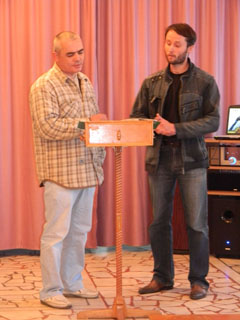 Встреча с представителями Свято-Филаретовского института. Увеличить изображение. Размер файла: 169,12 Kb [800X1067]