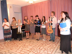 Встреча с представителями Свято-Филаретовского института. Увеличить изображение. Размер файла: 146,98 Kb [800X600]