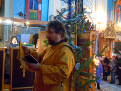 Рождественский сочельник в Боровецкой церкви. Увеличить изоражение. Размер файла: 238,18 Kb [800X600]