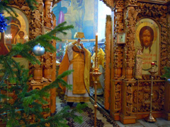Рождественский сочельник в Боровецкой церкви. Увеличить изоражение. Размер файла: 261,44 Kb [800X600]