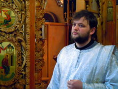 Богослужение в день Сретения Господня. Увеличить изображение. Размер файла: 223,8 Kb [800X600]