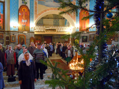 Богослужение в день Сретения Господня. Увеличить изображение. Размер файла: 258,99 Kb [800X600]