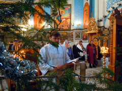 Богослужение в день Сретения Господня. Увеличить изображение. Размер файла: 277,04 Kb [800X600]