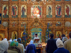 Богослужение в день Сретения Господня. Увеличить изображение. Размер файла: 271,86 Kb [800X600]