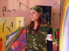 Спектакль театральной студии в Боровецком храме. Увеличить изображение. Размер файла: 176,65 Kb [800X600]