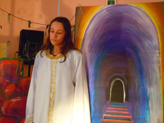 Спектакль театральной студии в Боровецком храме. Увеличить изображение. Размер файла: 152,96 Kb [800X600]