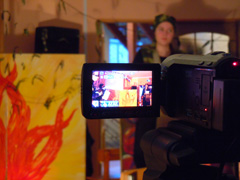 Спектакль театральной студии в Боровецком храме. Увеличить изображение. Размер файла: 136,84 Kb [800X600]