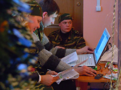 Спектакль театральной студии в Боровецком храме. Увеличить изображение. Размер файла: 182,23 Kb [800X600]