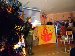 Спектакль театральной студии в Боровецком храме. Увеличить изображение. Размер файла: 190,11 Kb [800X600]