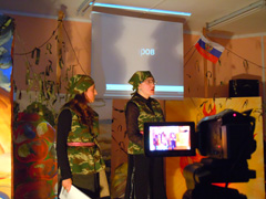 Спектакль театральной студии в Боровецком храме. Увеличить изображение. Размер файла: 176,11 Kb [800X600]