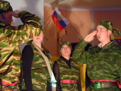 Спектакль театральной студии в Боровецком храме. Увеличить изображение. Размер файла: 175,92 Kb [800X600]