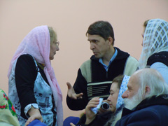 Спектакль театральной студии в Боровецком храме. Увеличить изображение. Размер файла: 162,58 Kb [800X600]