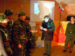 Спектакль театральной студии в Боровецком храме. Увеличить изображение. Размер файла: 195,24 Kb [800X600]