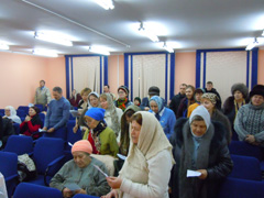 Спектакль театральной студии в Боровецком храме. Увеличить изображение. Размер файла: 171,35 Kb [800X600]