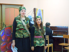 Спектакль театральной студии в Боровецком храме. Увеличить изображение. Размер файла: 160,82 Kb [800X600]